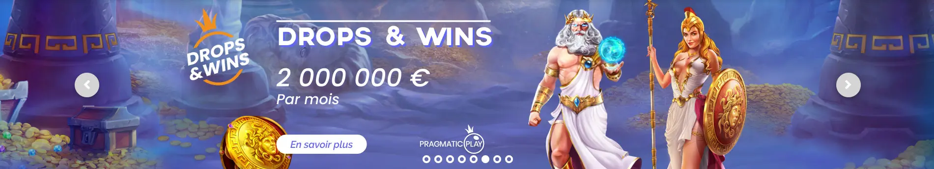 Drop and Wins FLUSH CASINO