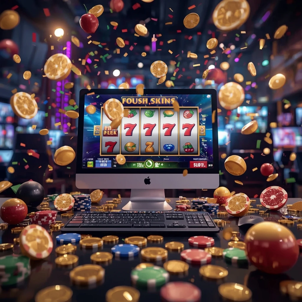 machines à sous sur l'écran FLUSH CASINO